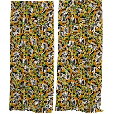 IMPAR Závěsy Regionova pattern,140 × 250 cm