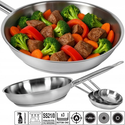 Yato Tradiční pánev GASTRO nerezová ocel 28 cm