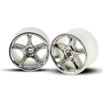 Traxxas Джанти Traxxas Wheels, Tracer 2.2 (chrome) (2) (Bandit rear), TRX2472 (TRX2472)