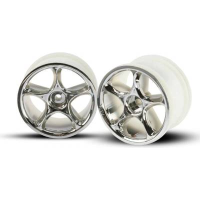 Traxxas Джанти Traxxas Wheels, Tracer 2.2 (chrome) (2) (Bandit rear), TRX2472 (TRX2472)