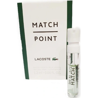 Lacoste Match Point Cologne toaletná voda pánska 3 ml vzorka