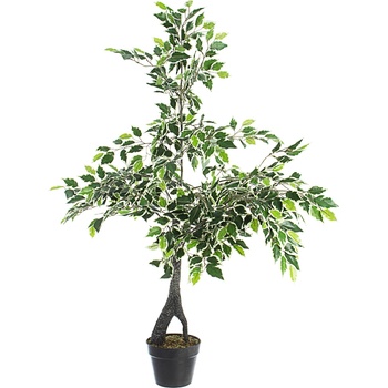 Bizzotto ИЗКУСТВЕНО РАСТЕНИЕ ficus 120cm ПЪСТРО (0172636)
