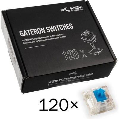 Glorious Gateron Blue Switches 120 ks – Zboží Živě