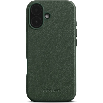 WOOLnut Leather Case for iPhone 16 - Green (K-WN-IP16-C-2823-GN)
