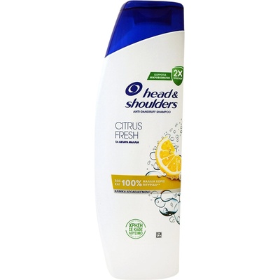 Head & Shoulders шампоан за коса, 330мл, Цитрус фреш