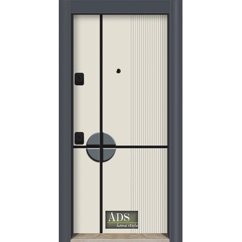 Image 1 of Starsteeldoor Блиндирана врата d-z-01 Вижън грей (цена без монтаж)