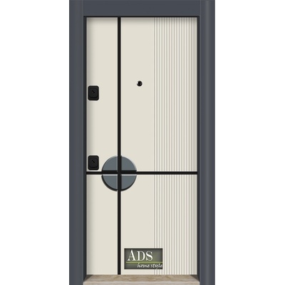 Starsteeldoor Блиндирана врата d-z-01 Вижън грей (цена без монтаж)