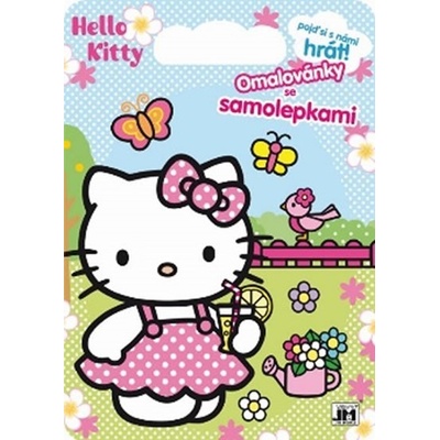 Hello Kitty Omalovánky se samolepkami