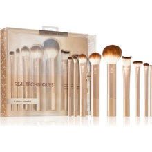 Real Techniques Au Naturale RT 219 štětec na pudr 1 ks + RT 220 štětec na make-up 1 ks + RT 250 štětec na aplikaci podkladové báze 1 ks + RT 223 štětec na korektor 1 ks + RT 307 štětec na oční stíny 1