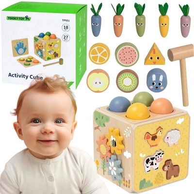 Tooky toy Activity Kostka – Sleviste.cz