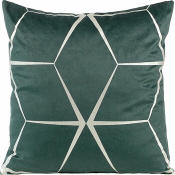 Takoy Zamatová BLINK 28 so striebornou geometrickou potlačou-HF-391047 45 x 45 cm