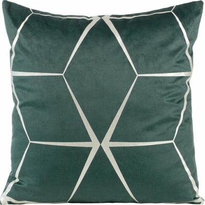 Takoy Zamatová BLINK 28 so striebornou geometrickou potlačou-HF-391047 45 x 45 cm