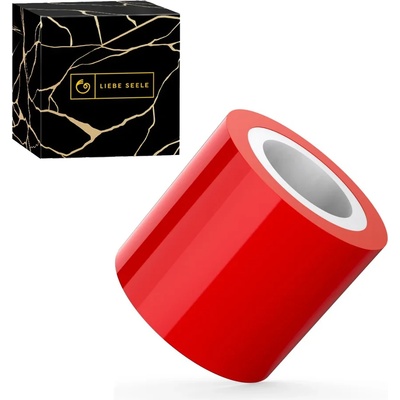 Самозалепваща лента за робство, 25 метра - Long Bondage Tape Red (LIEBESE066)