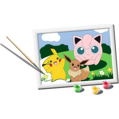 Zuty malování podle čísel Ravensburger CreArt Pokémoni
