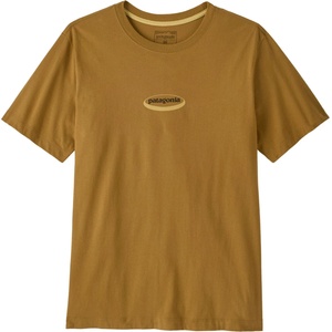 Patagonia Мъжка тениска Patagonia 95 Oval Logo T-Shirt - Bobcat Brown: Sunshine (216-7985-0112)