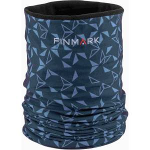 Finmark Multifunctional scarf with fleece Тъмносин, синьо, черно uni (fsw-411)