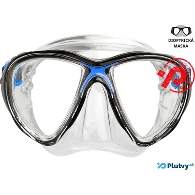 Cressi Big Eyes Evolution Crystal Dioptrie: -3,5 pravá