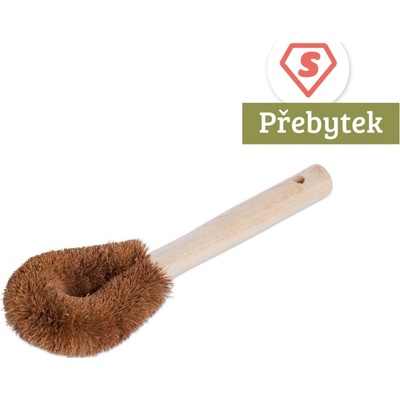Tierra Verde Kokosový kartáč na zeleninu a nádobí s madlem 1 ks
