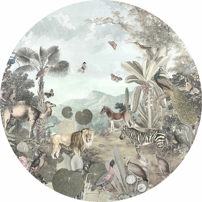 Komar Samolepicí vliesová fototapeta Dot Utopia pr. 125 cm