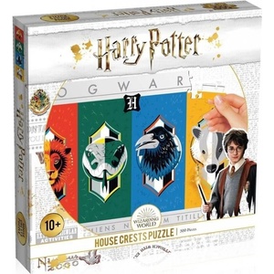 Winning Moves Пъзел, Winning Moves, Harry Potter, Hogwarts Houses, 500 части