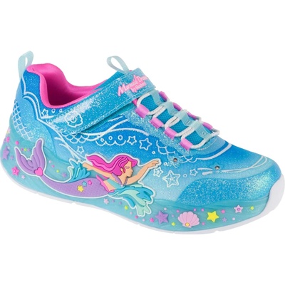 Skechers S Lights Mermaid Dreams K blue
