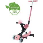 Globber Тротинетка 5 в 1 globber go up deluxe lights 360° - пастелно розова Тротинетка, скутер