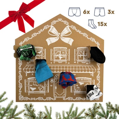 Trenýrkárna 24TXV1 Pánský adventní kalendář M
