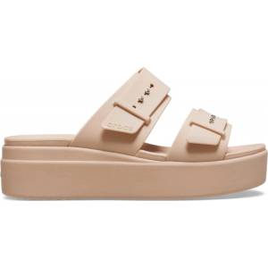 Crocs Сандали Crocs Brooklyn Buckle Sandal - Pink