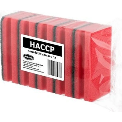 BONUS Špongia na riad, extra veľká, 5 ks červená