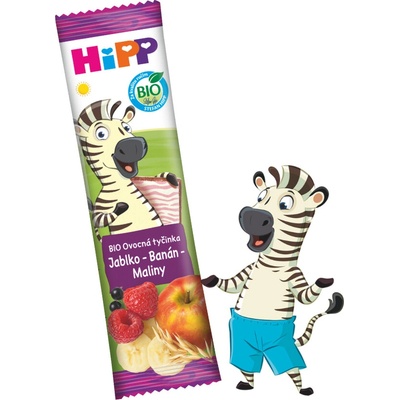 HiPP BIO Oplatka Banán-Jablko-Maliny 23 g