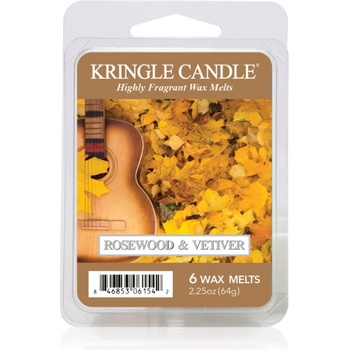 Kringle Candle Rosewood & Vetiver восък за арома-лампа 64 гр