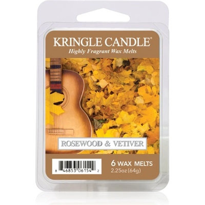 Kringle Candle Rosewood & Vetiver восък за арома-лампа 64 гр