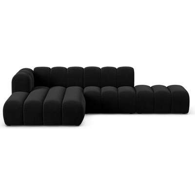 Micadoni Антрацитен ъглов диван (ляв ъгъл) Lupine - Micadoni Home (MIC_0LCO_44_F1_LUPINE6)