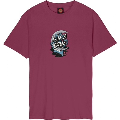 Santa Cruz Crescent Bone Hand Burgundy