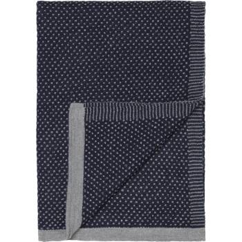 Elvang Одеяло Raindrops 130 x 180 см, тъмносиньо (60011-RB)