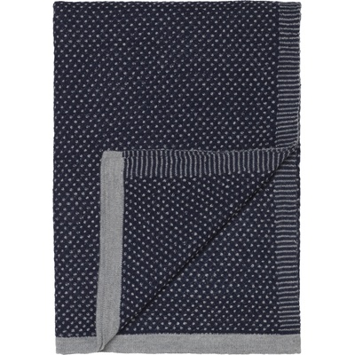 Elvang Одеяло Raindrops 130 x 180 см, тъмносиньо (60011-RB)