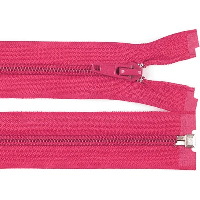 Prima-obchod Spirálový zip No 5 délka 40 cm bundový POL, barva 145 růžová malinová