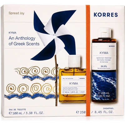 Korres Kyma Korres Kyma EDT unisex 50 ml + Korres Kyma energizující sprchový gel 250 ml