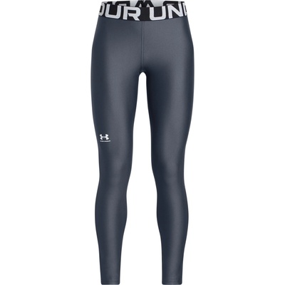 Under Armour HG LEGGING tmavo sivá biela čierna