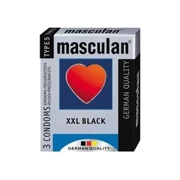 Masculan XXL Black 3ks