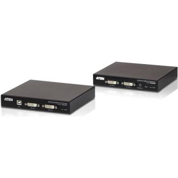 ATEN USB DVI Dual View HDBaseT 2.0 KVM удължител (1920 x 1200 100 m) CE624-AT-G (CE624-AT-G)