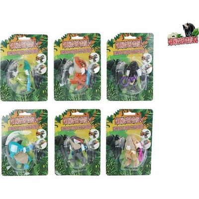 Prívesok na kľúče Mikro Trading Dinoworld dinosaurus 9 cm