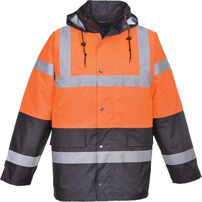 Portwest hi-vis traffic s467 / Изолирано светлоотразително яке - hv оранжево 4xl (s467orr4xl)