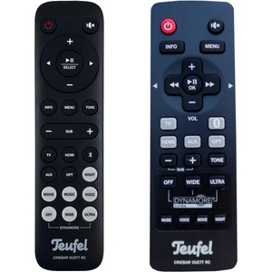 TEUFEL Cinebar Duett RC - оригинален дистанционен контрол (Cinebar Duett RC) Дистанционно