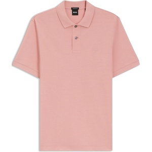Boss Блуза с яка Boss Mens BOSS BLACK Pallas Polo Iconic Logo Embroidered Shirt - Pink 686