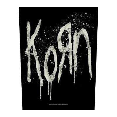 Korn Back Patch: Splatter Logo