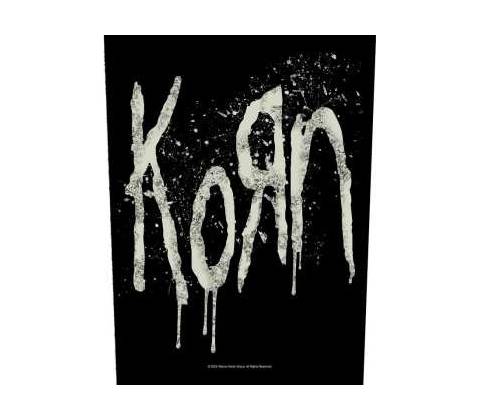 Korn Back Patch: Splatter Logo