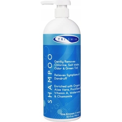 Triswim šampon na odstranění chloru Limetka a mangem pro plavce 946 ml