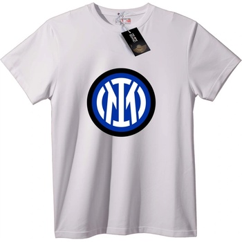 NOONEBRAND Тениска с лого на Inter Milan - L, White