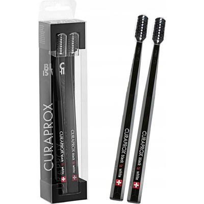 Curaprox Black is White ultra soft 2 ks
